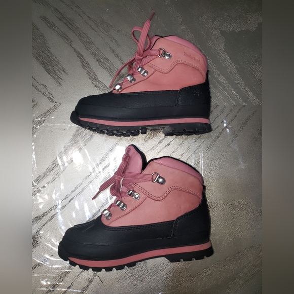Toodler Girl's Timberland Hiker Boots 11 - Picture 7 of 11